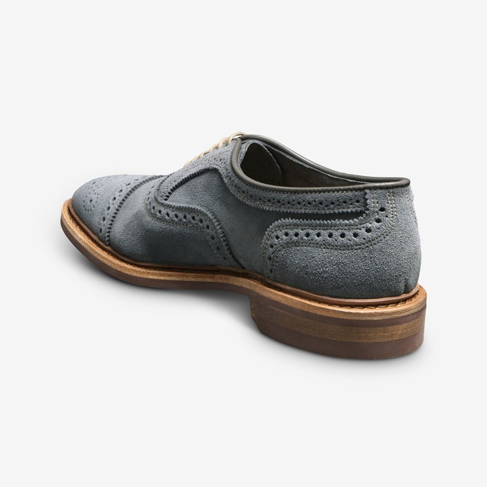 Strandmok Cap toe Oxford with Dainite Rubber Sole Men s Casual Allen Edmonds