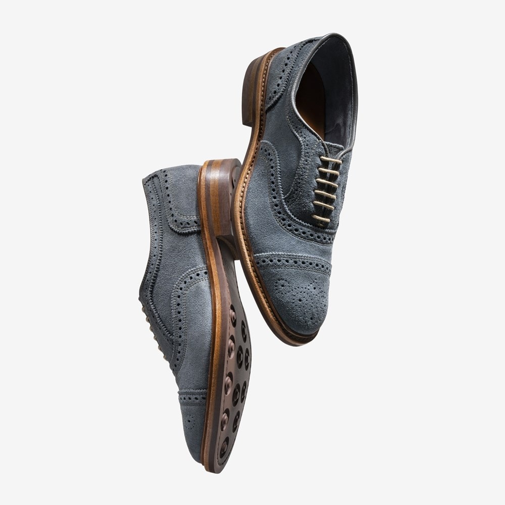 Strandmok Cap-toe Oxford with Dainite Rubber Sole Men's Dress