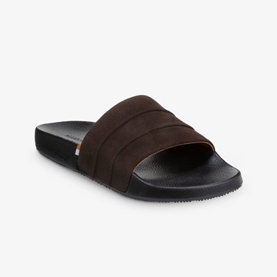 suede slides mens