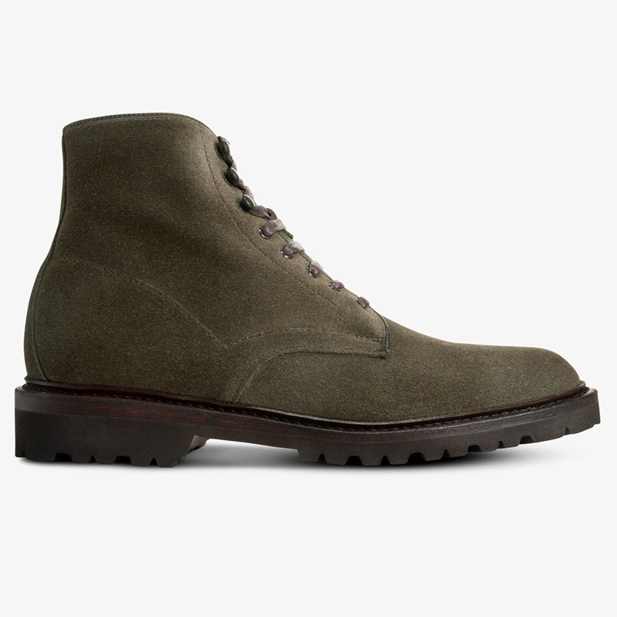 Higgins Mill Suede Boot with Lug Sole 