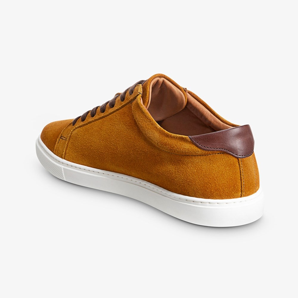 Courtside Suede Lace-up Sneaker Men's Sneakers Allen Edmonds