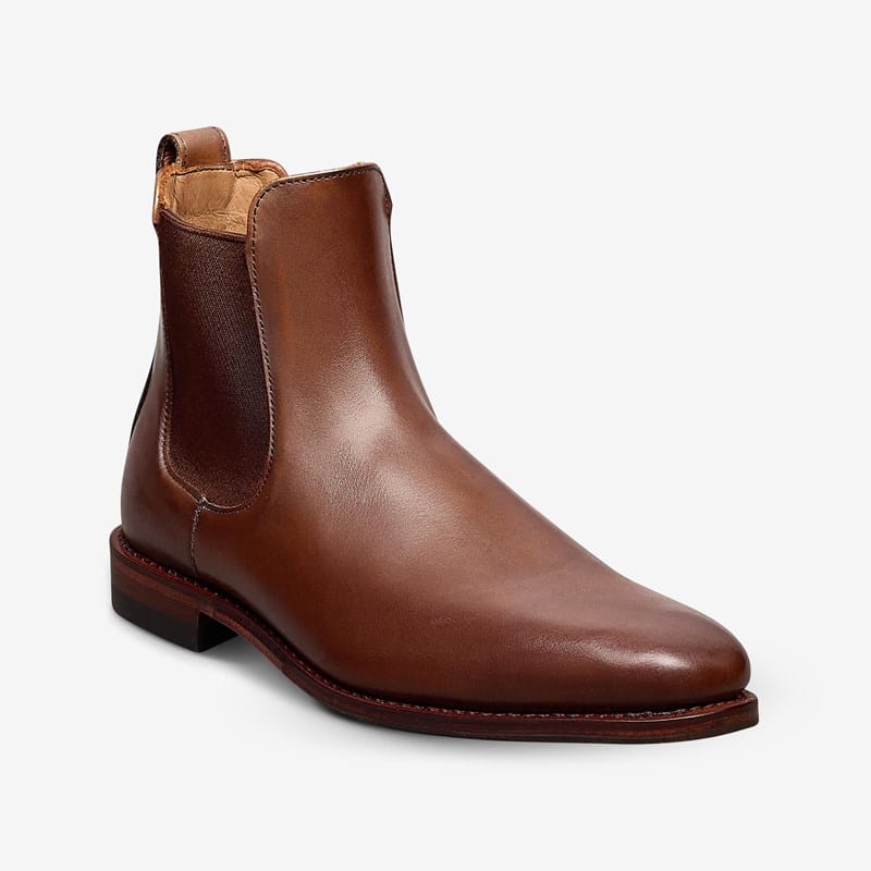 Allen Edmonds Liverpool Chelsea Dress Boot Boots in Chili Leather, size 10.0 3E