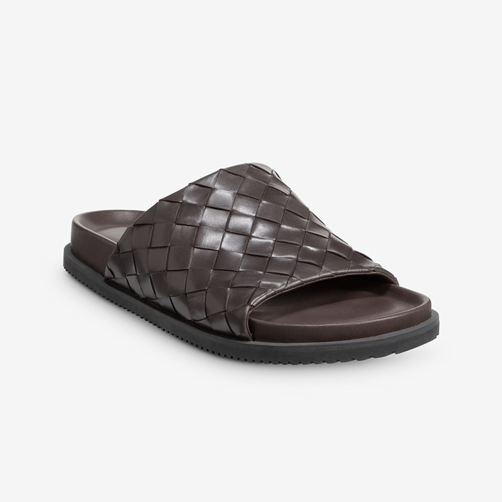 Mens on sale woven sandals