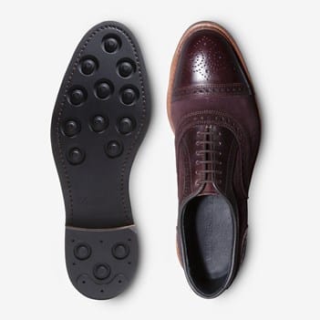Strandmok Cap-toe Oxford with Dainite Rubber Sole | Men display picture 2