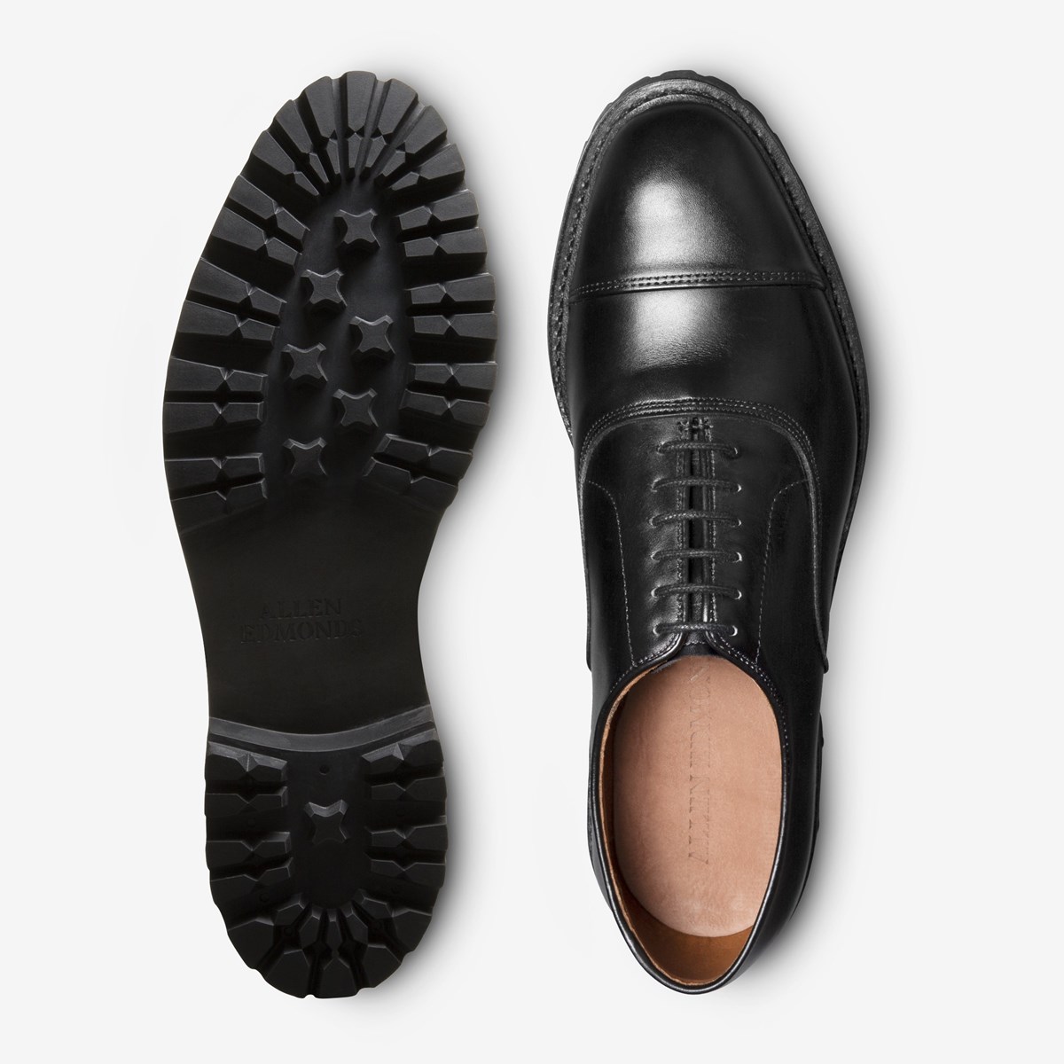 ALLEN EDMONDS men shoes Park Avenue 5615 black leather