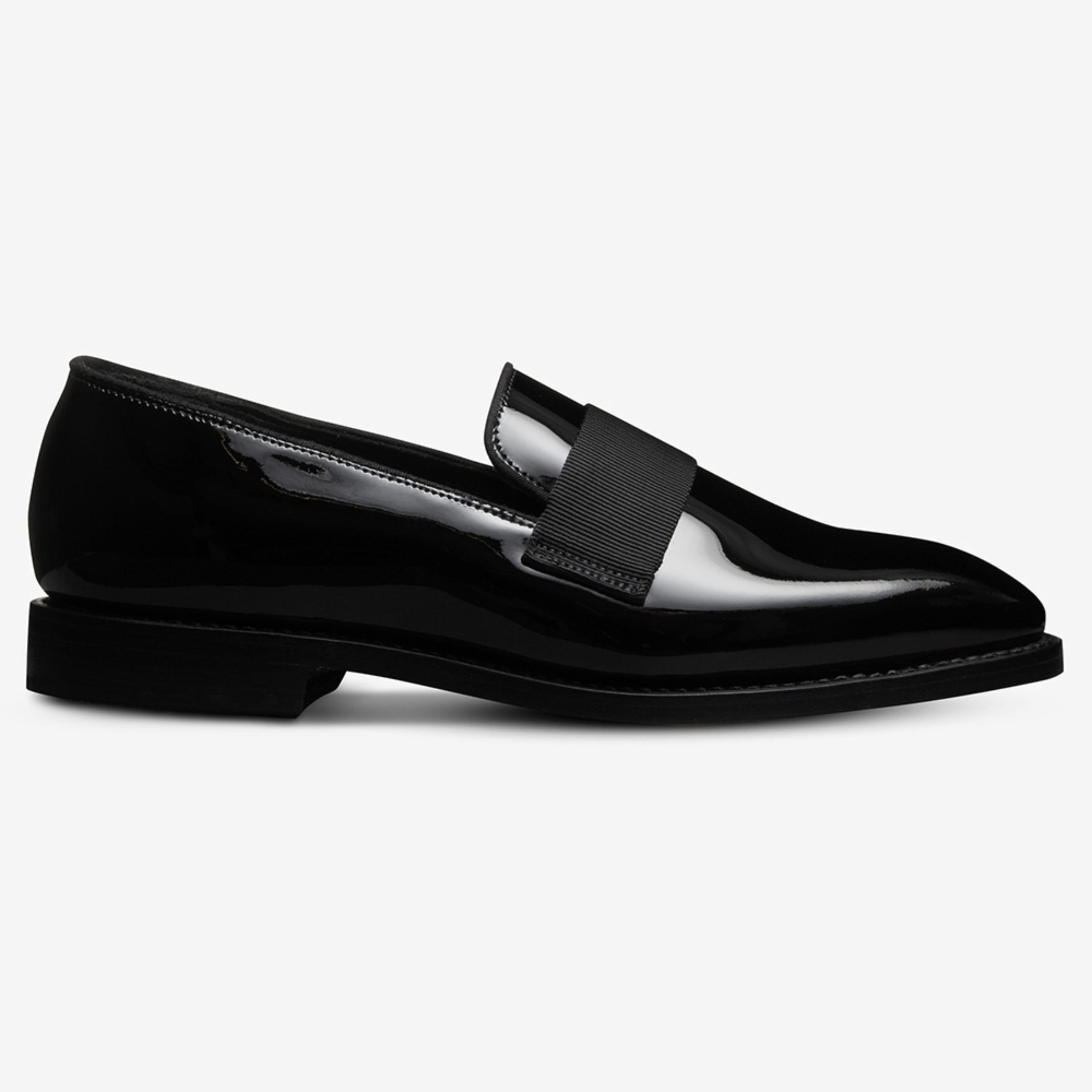 mens black loafer dress shoes