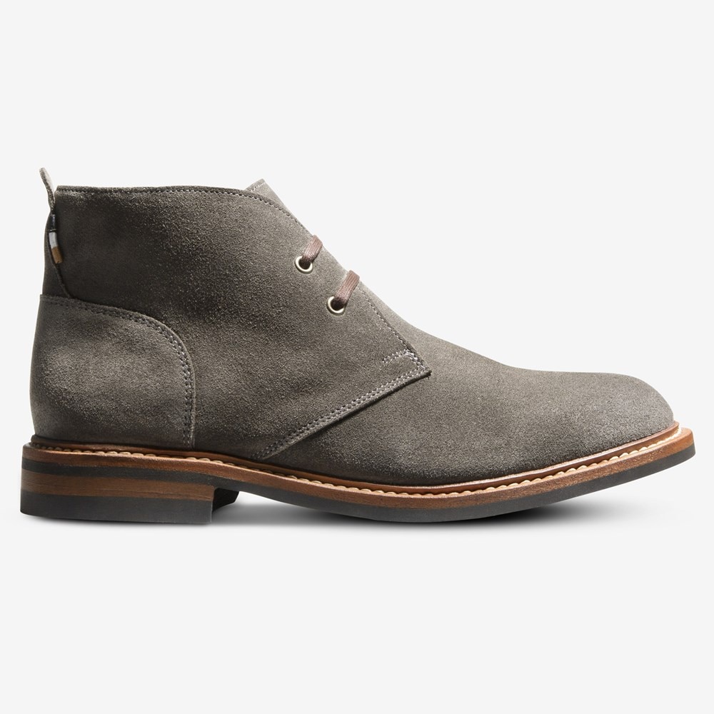 Tecovas | Men's Suede Zipper Boot | Light Gray 14 EE-Wide