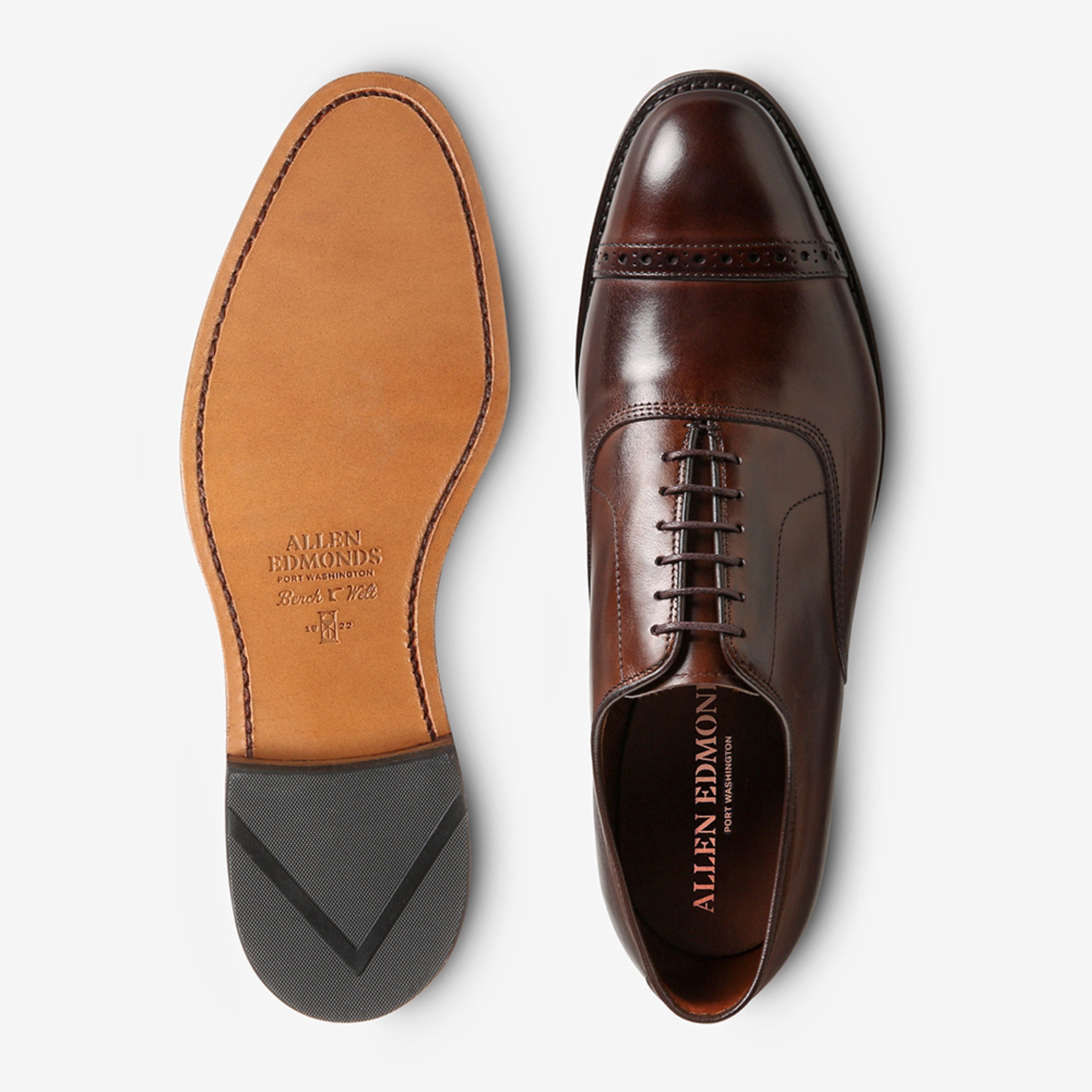 allen edmonds bond street mahogany