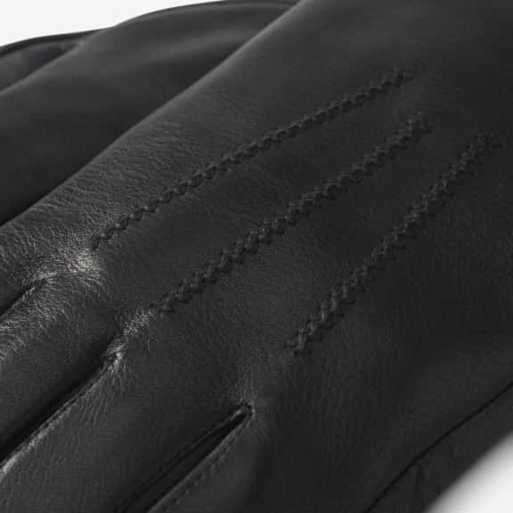 【AURALEE】 Cashmere Knit Lether Gloves Harssidanzar Winter Leather Gloves,Ladies Cold Weather