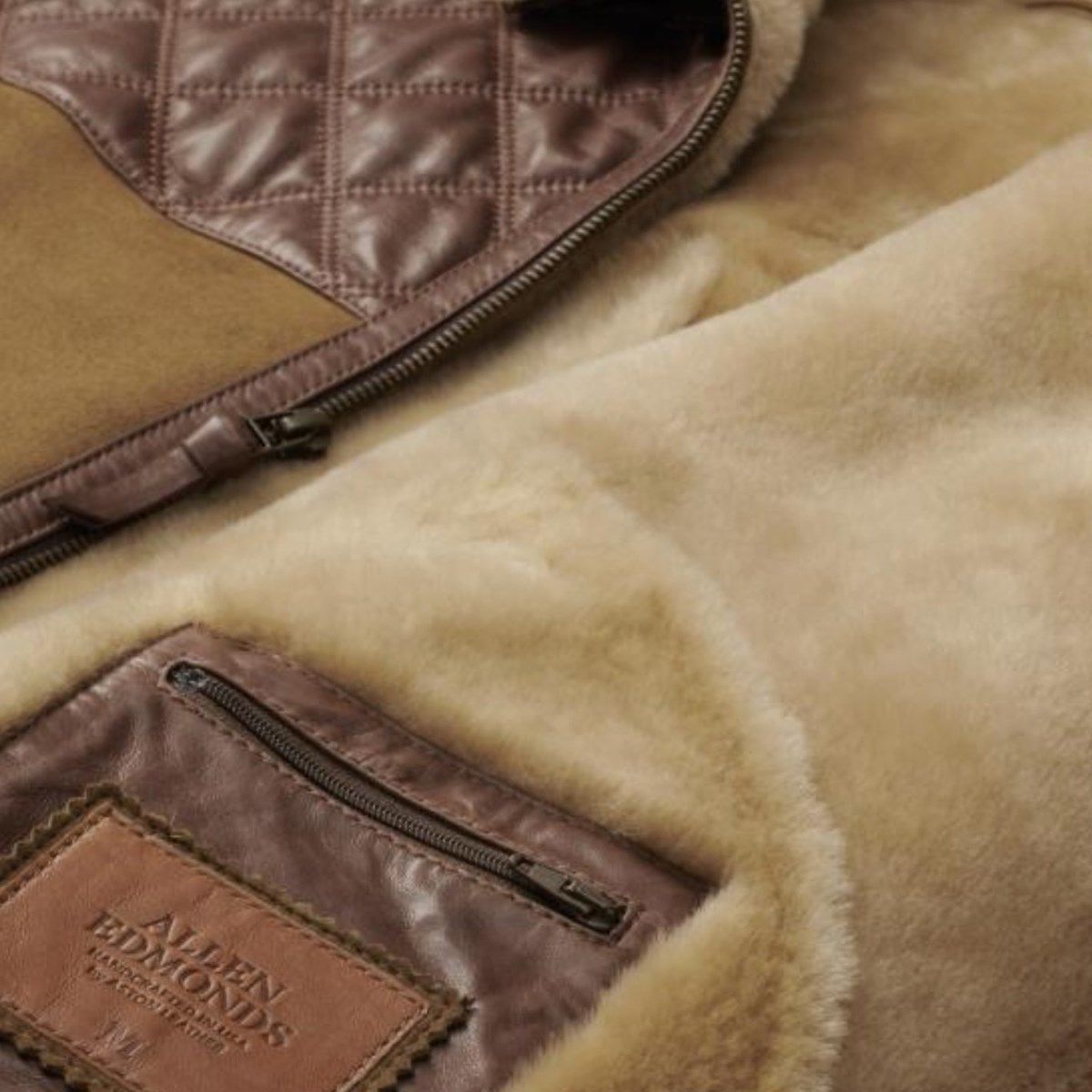 Shearling Quilted Vest Outerwear 
