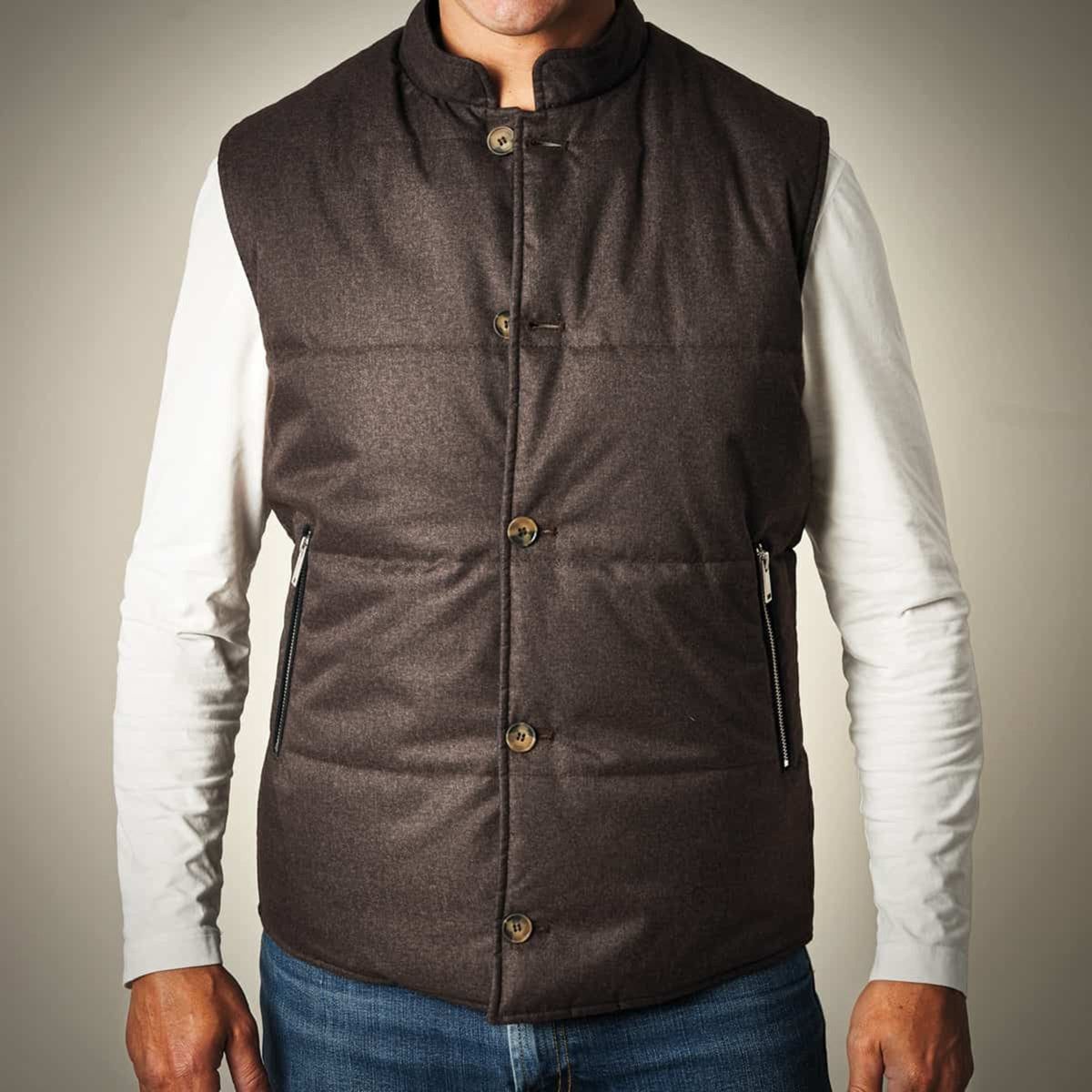 Reversible Vest Outerwear | Allen Edmonds