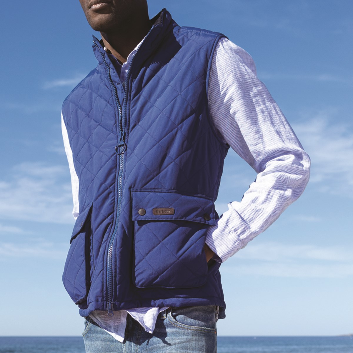 Barbour lightweight gilet on sale