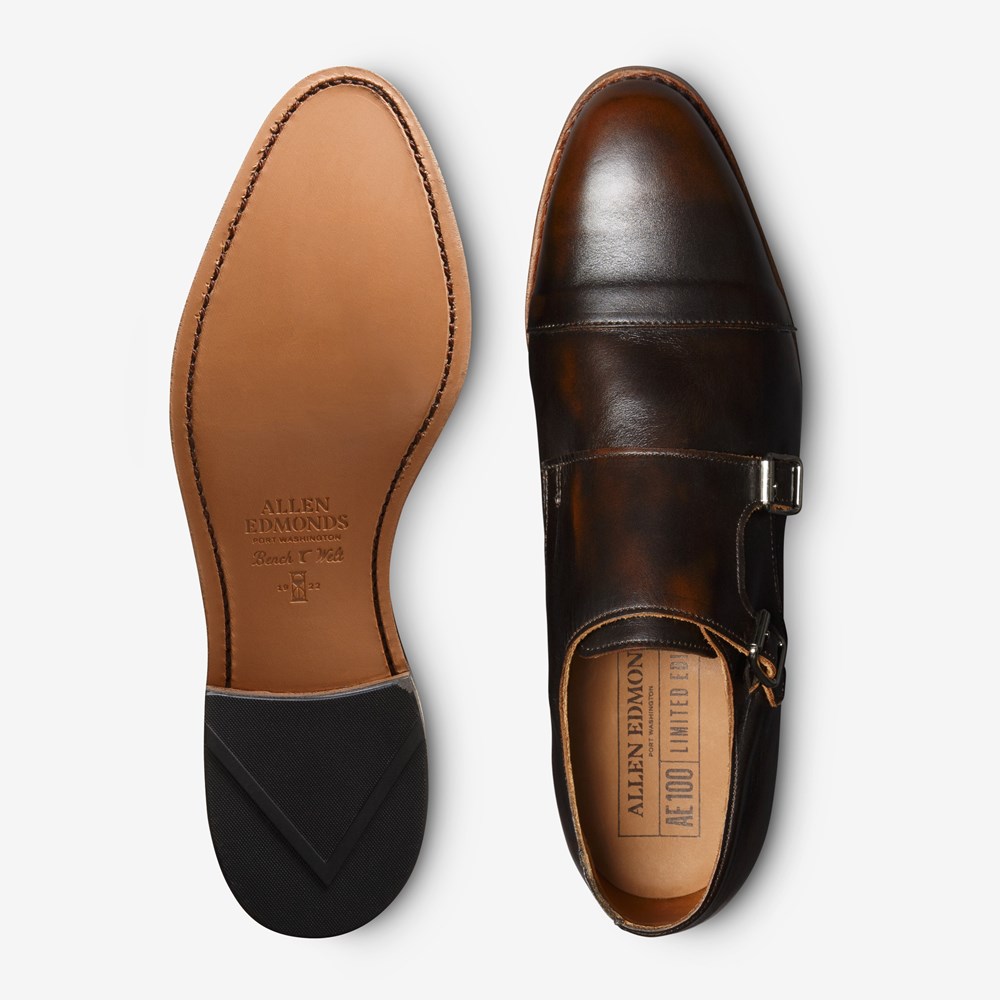 Mora Double Monk Strap Men s Dress Allen Edmonds