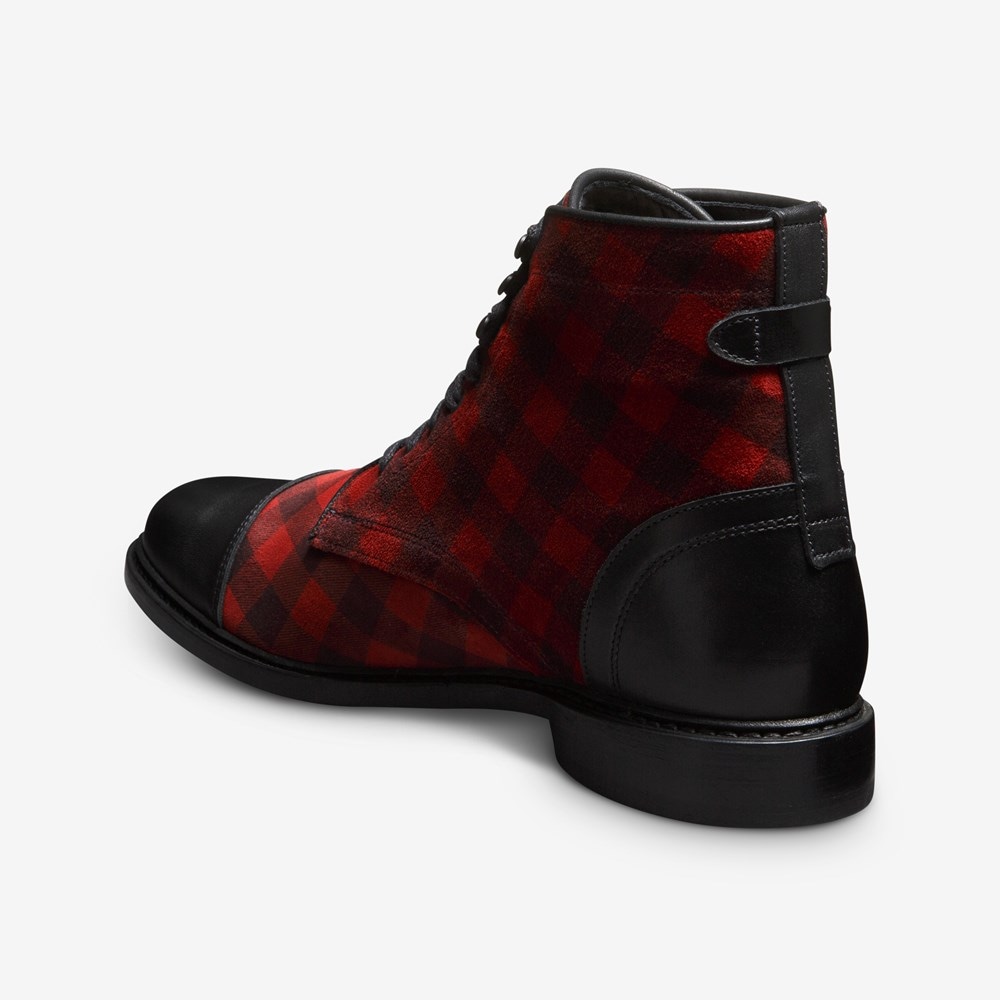 allen edmonds cap toe boot
