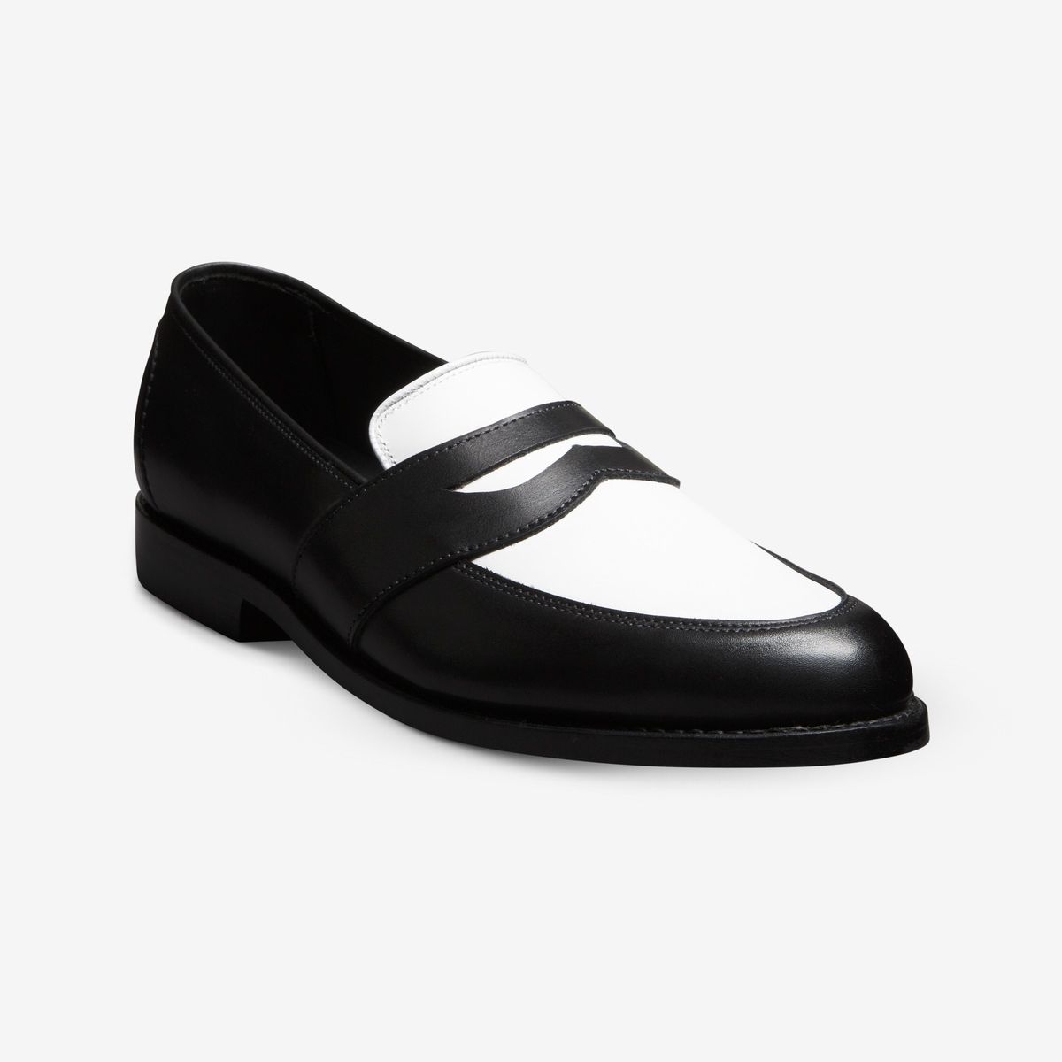 Allen Edmonds Men's Randolph Penny Loafer in Black Velvet, Size 15.0 D