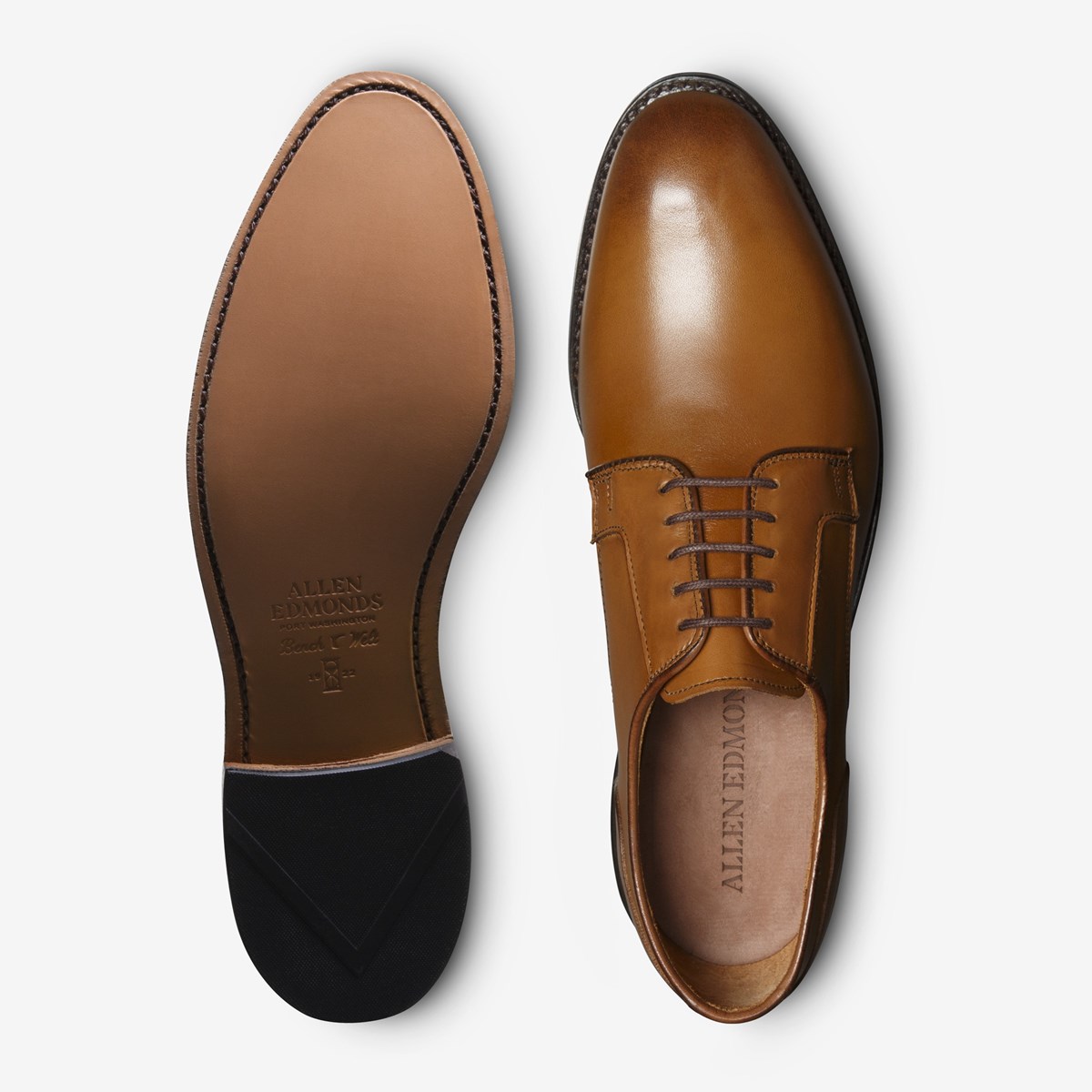 アレンエドモンズ/Windsor US8D Allen Edmonds Windsor Derby Shoes Men Size 8.5 D Black