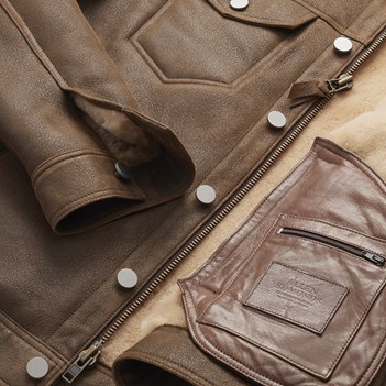 BATTENWEAR SHEARLING TRUCKER JACET サイズ：S