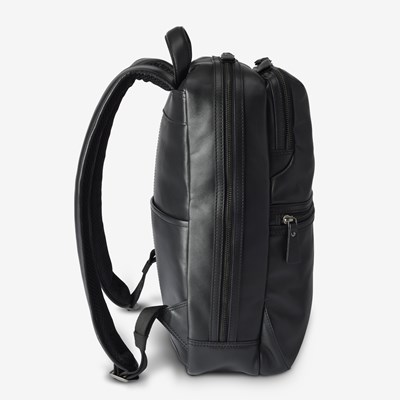 Black Leather Backpack