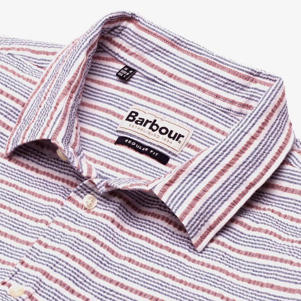 Mens barbour short sleeve shirts clearance