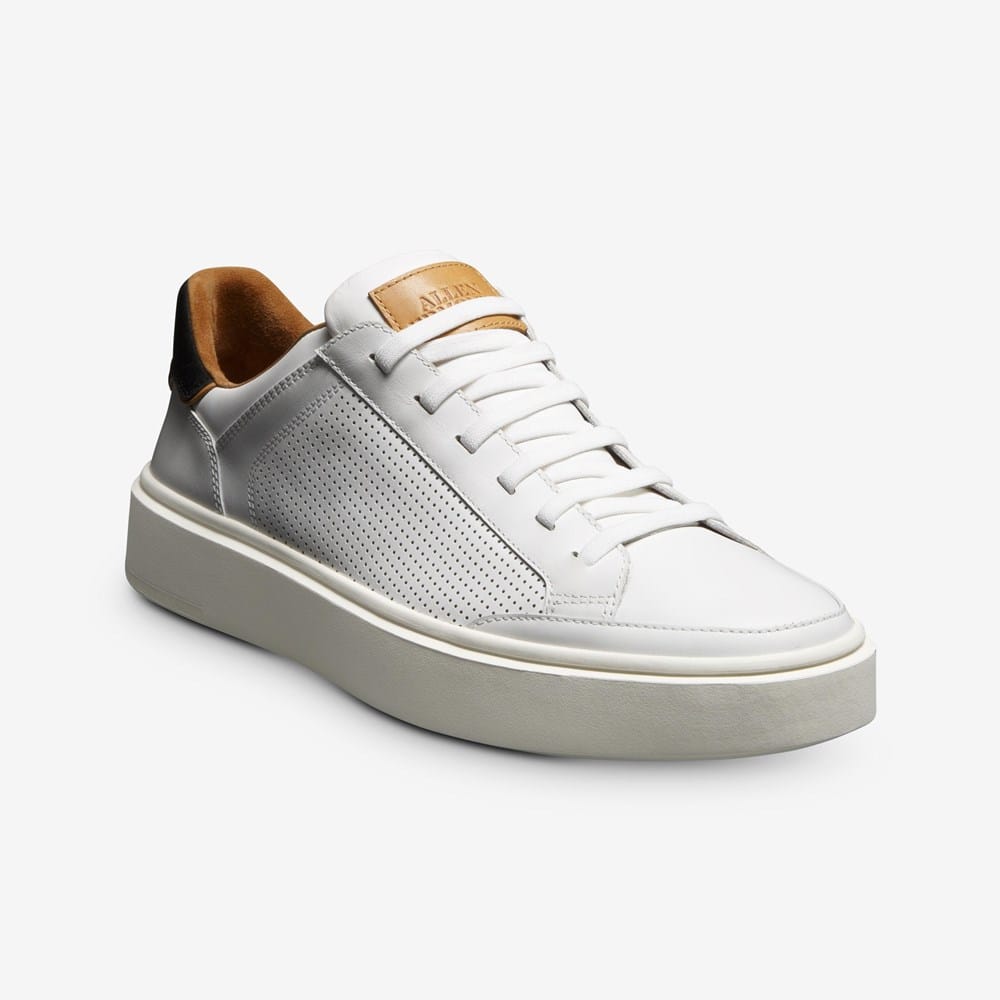 Allen Edmonds Oliver Slip-on Stretch-lace Sneaker White Leather US 11 D Allen Edmonds Men main image 3