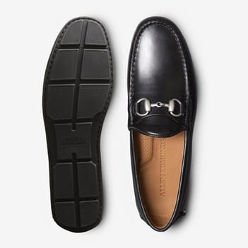 ​Allen Edmonds Shoe Castino Black Leather Driving Moccasins Men 8.5 D USA 43071 Allen Edmonds LARISSA Black Leather Horsebit Loafers Men main image 4
