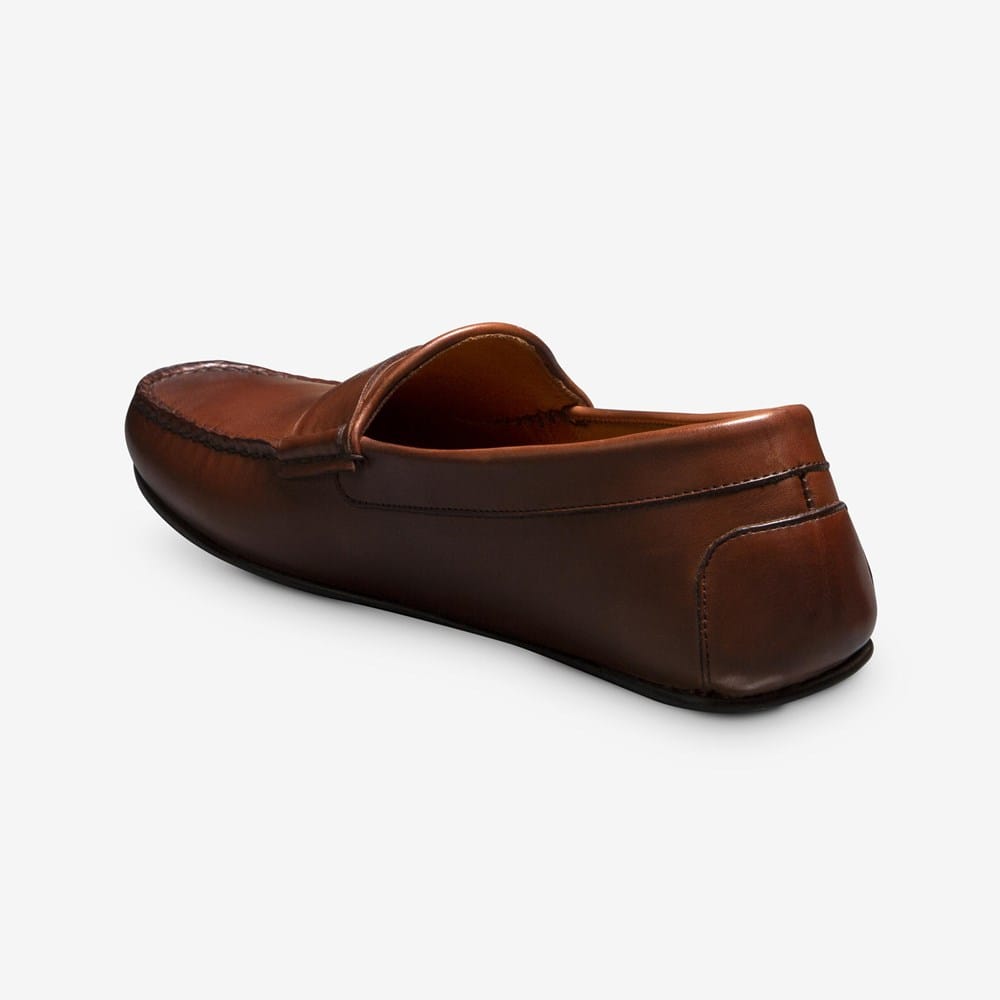 Allen Edmonds Super Sport Penny Loafer Dark Chili Brown Leather Men\'s 10 D Allen Edmonds Randolph Dark Chili Calfskin - Sherman  main image 4