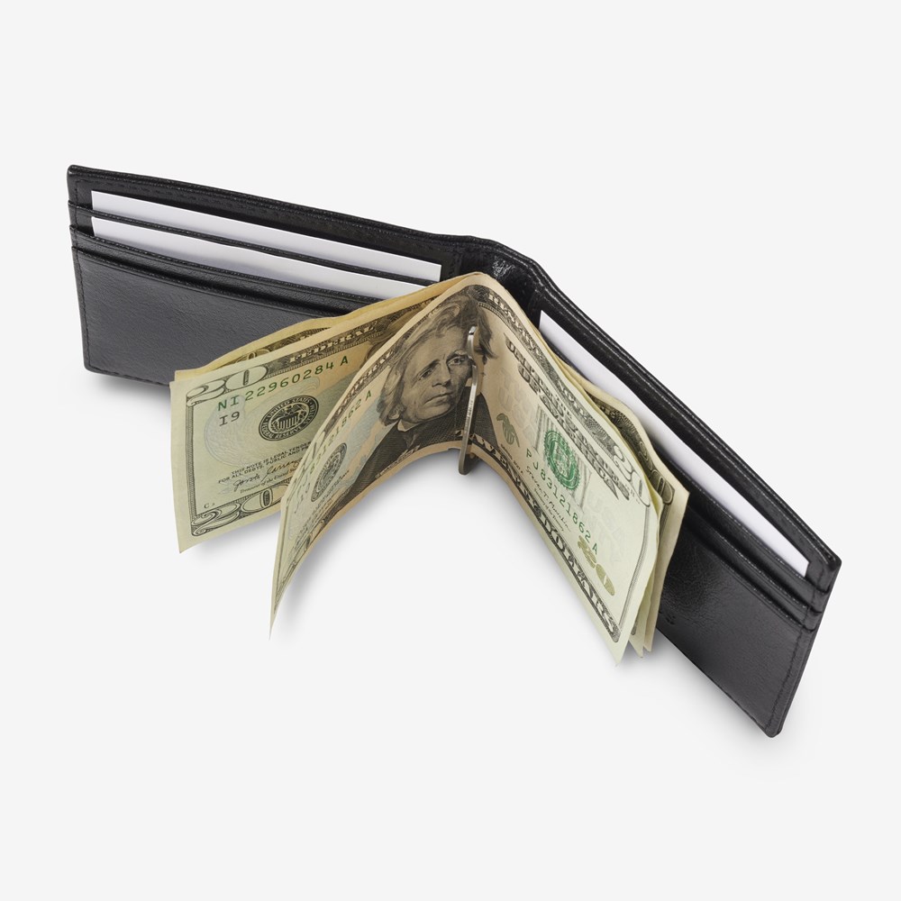 Wallet with Bill Clip