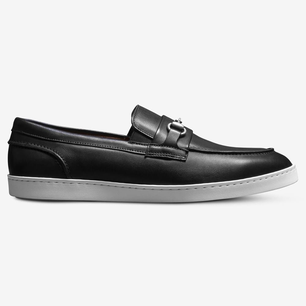 Allen Edmonds Black Randolph Bit Slip-on Sneaker size 11D Allen Edmonds Randolph Bit Slip-on Sneaker Black Leather  main image 4