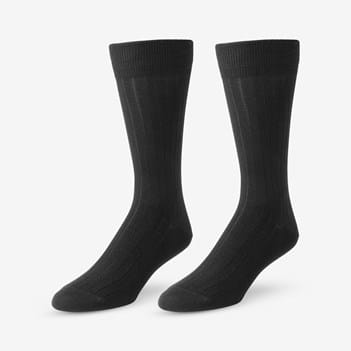black dress socks men Black Solid Dress Sock by Southern Scholar