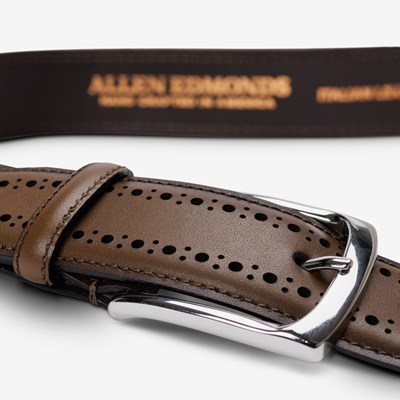 Allen edmonds belt sale outlet