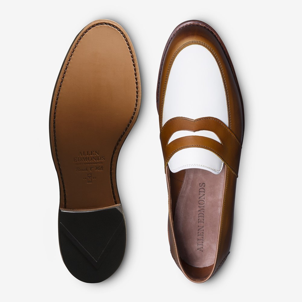 Randolph Spectator Penny Loafer Men s Loafers Allen Edmonds