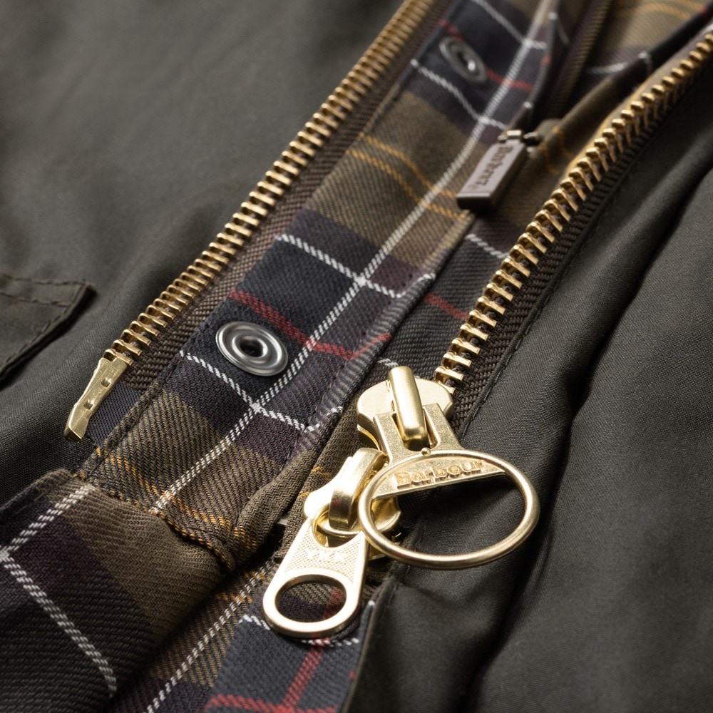 Barbour Beaufort Waxed Cotton Jacket | Men's Outerwear | Allen Edmonds