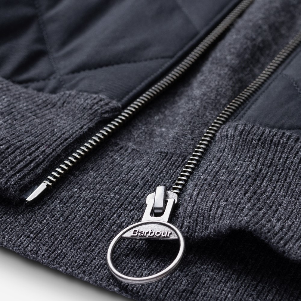 Barbour Essential Box Quilt Zip-through Jacket