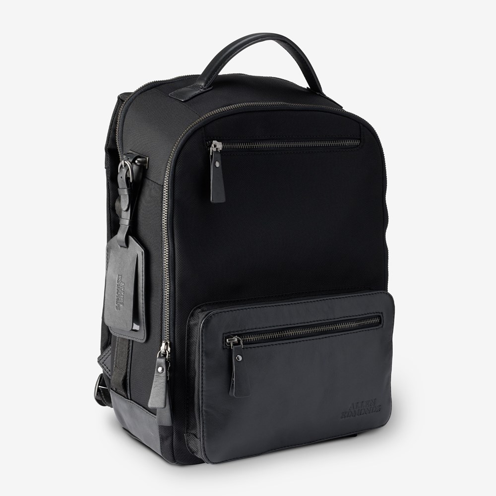 Allen Edmonds Nylon Backpack in Black