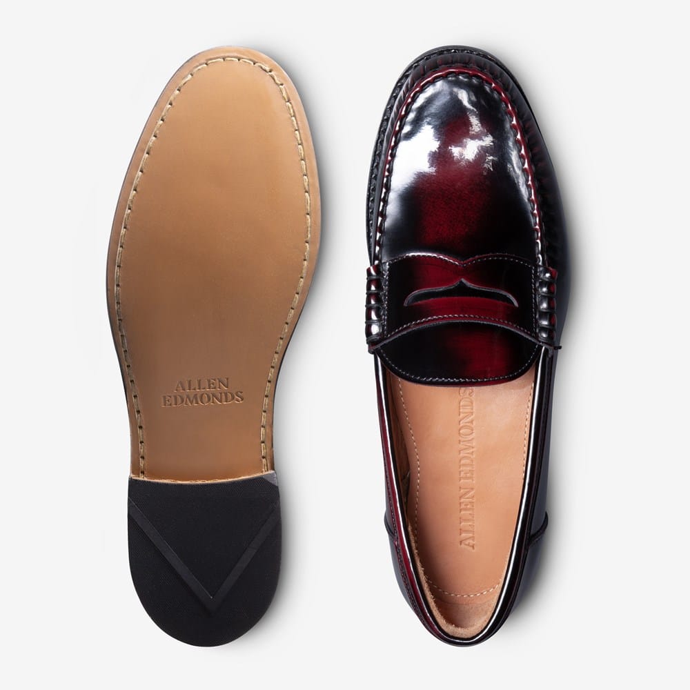 Allen Edmonds coin loafer burgundy 26.5㎝ Newman Penny Loafer | Men's Loafers | Allen Edmonds