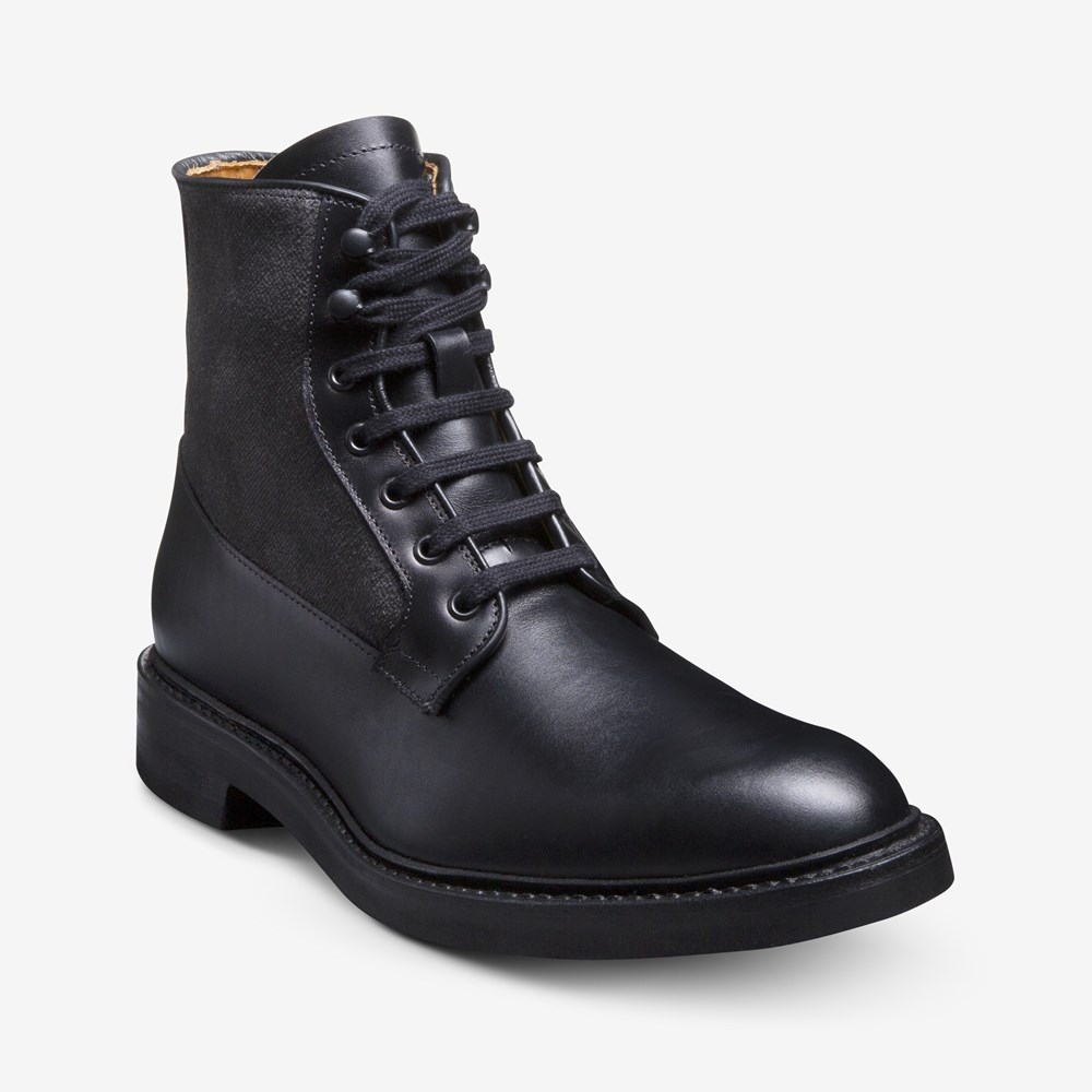 ★Allen Edmonds(Men)★Alpha Lace-Up★Black Courtside Lace-up Sneaker | Men's Sneakers | Allen Edmonds