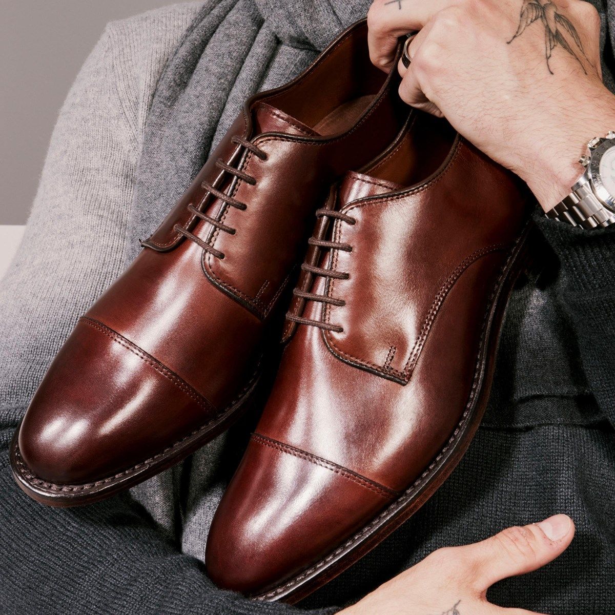 Park Avenue Cap-toe Derby Dress Shoe | Men's Dress | Allen Edmonds
