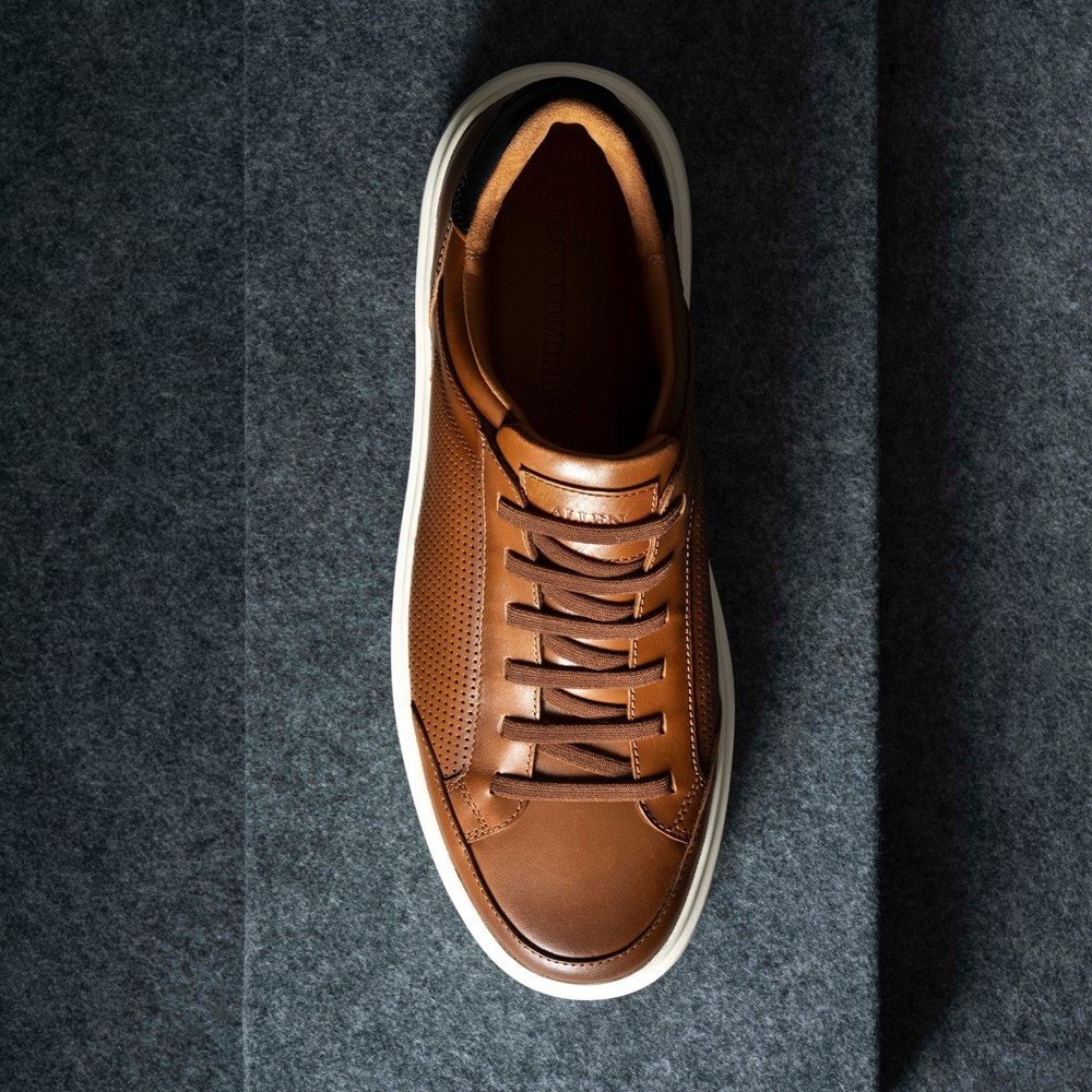 Oliver Slip-on Stretch-lace Sneaker | Men's Sneakers | Allen Edmonds