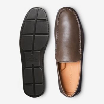 Allen Edmonds Santiago Driving Loafer in Brown Leather Men\'s Size 10 1/5 D Amazon.com | Allen Edmonds Men main image 4