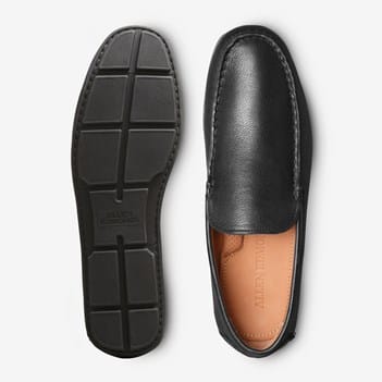 Allen Edmonds Santiago Loafers Men’s 9 3E Black Leather Driving Shoes NWOT Allen Edmonds Santiago Leather Driving Loafer Black (7171  main image 2