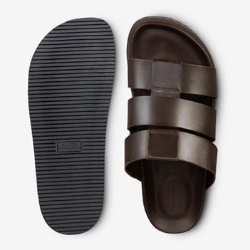  Slipper x Allen Edmonds レザーサンダル Davis Sandal | Men's Sandals | Allen Edmonds
