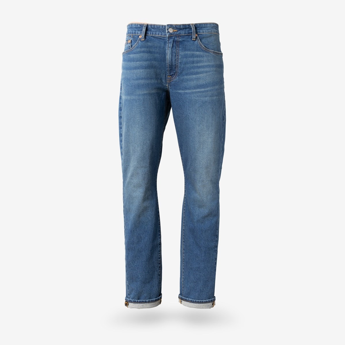 Men's 13.5 oz Gold Selvage Denim Super Slim Jean - Black