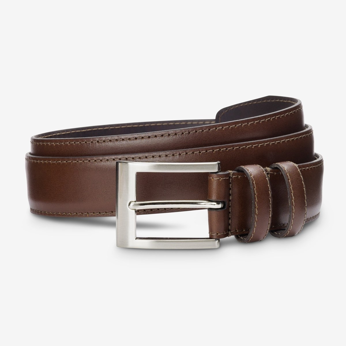 Allen Edmonds アレンエドモンズ　レザーベルト　本革　USA製 Wide Basic Dress Belt | Men's Belts | Allen Edmonds