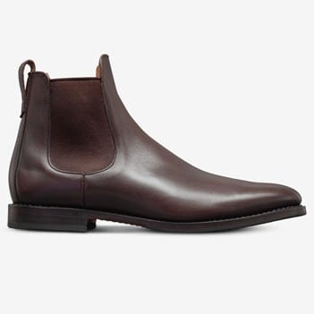 New! Allen Edmonds Liverpool Chelsea Dress Boot Walnut Size 11.5 D DD464A 7523 Allen Edmonds Liverpool Chelsea Dress Boot Walnut Polo Brown  main image 4
