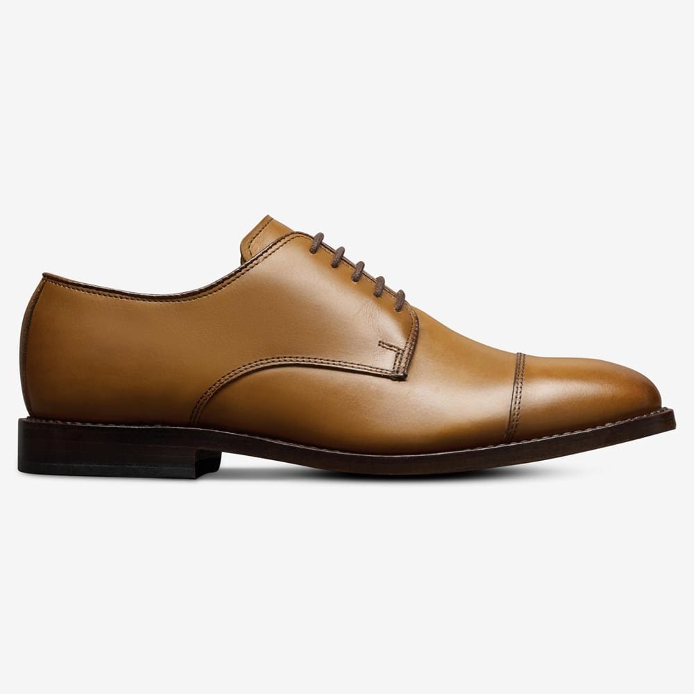 light brown dress shoes Men's Classic Leather The Black Tux Leather Shoes In Brown Brescia shoes Light brown +2.4''