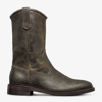 Tompkins Shell Cordovan Zip-up Boot | Men's Boots | Allen