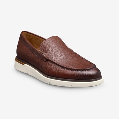 2 pair Allen Edmonds Concord Black Leather Single Monk strap