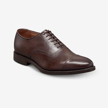 allen edmonds dress shoe Park Avenue Cap-toe Derby in Walnut Leather, size 13.0 3E WI of fine imported leathers Allen Edmonds Men's Henry Oxford