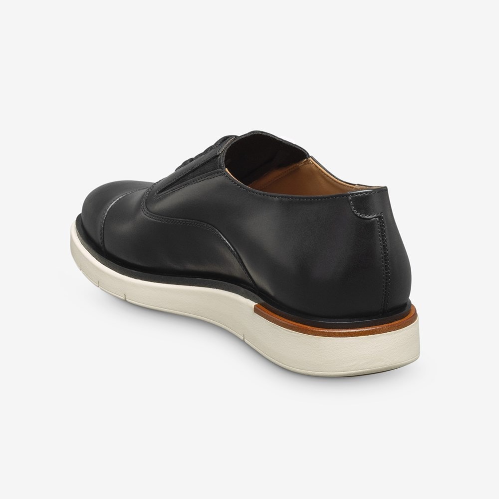 (取寄) アレンエドモンズ メンズ カーソン スリッポン オックスフォード Allen Edmonds men Carson Slip-On Oxford Black Leather Carson Slip-on Hybrid Oxford | Men's Sneakers | Allen Edmonds