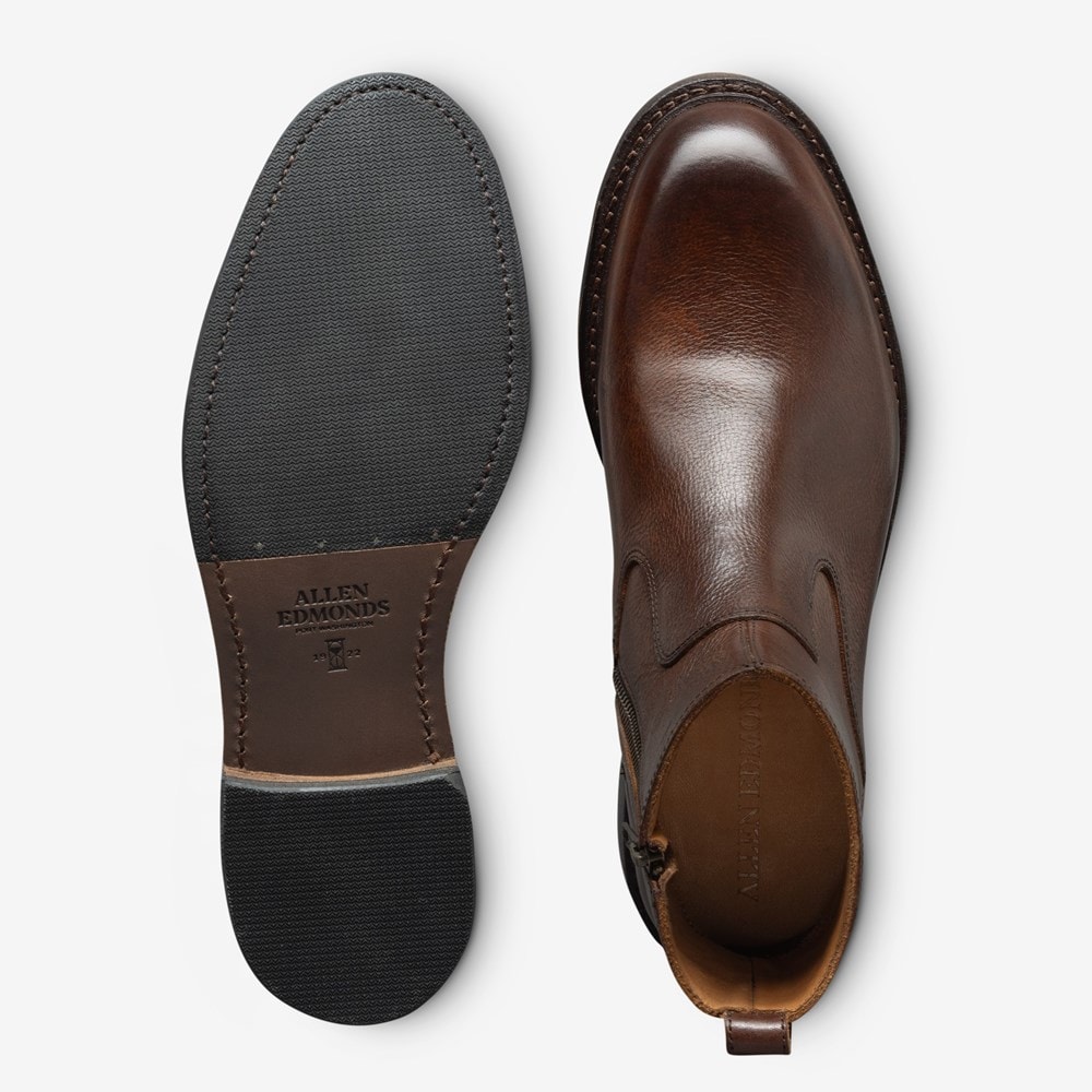Tompkins Zip-up Boot | Men's Boots | Allen Edmonds